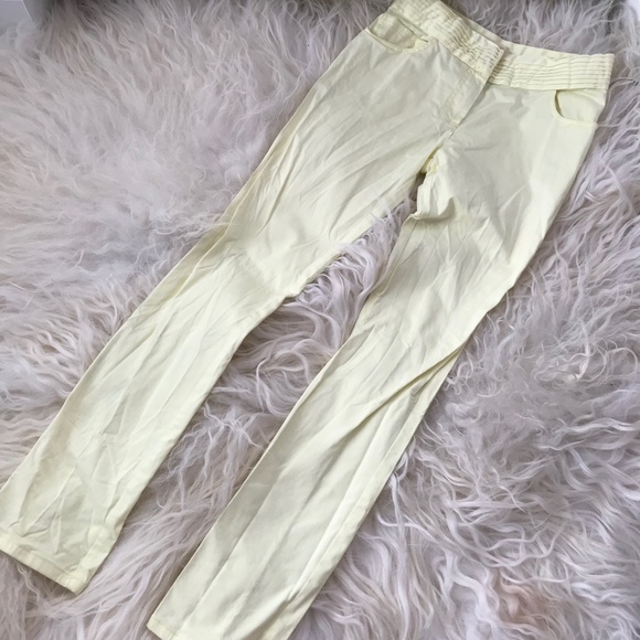 VALENTINO Mid-Rise Straight-Leg Pants